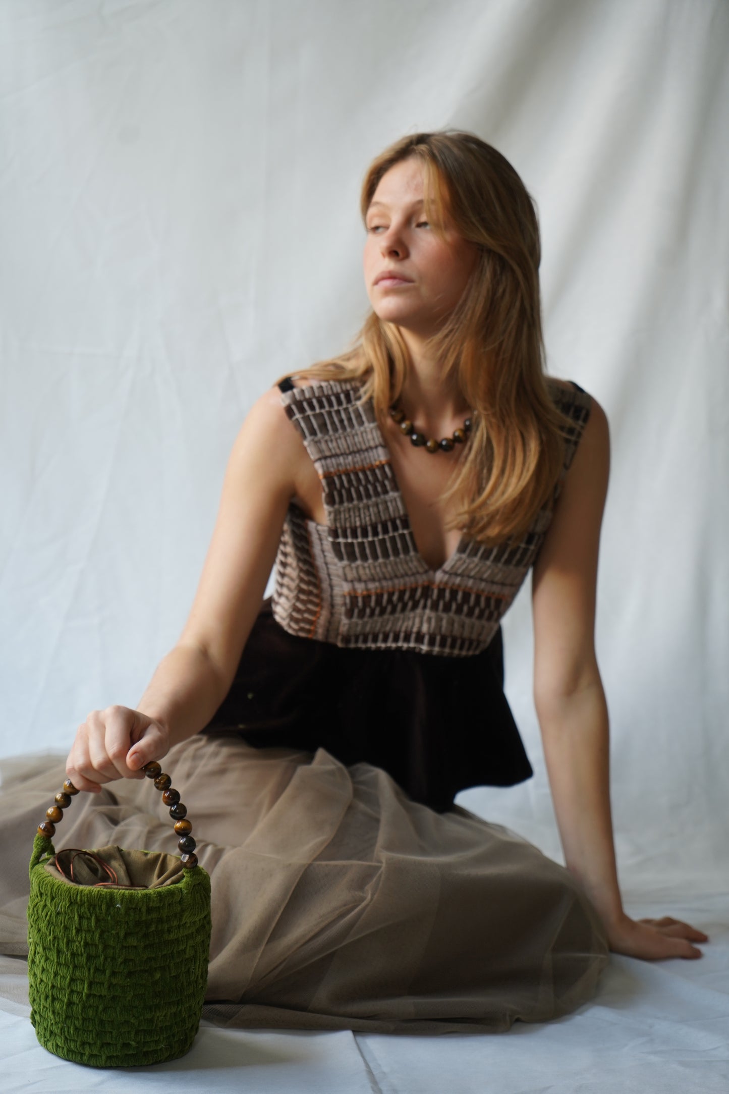 Benita Velvet Olive