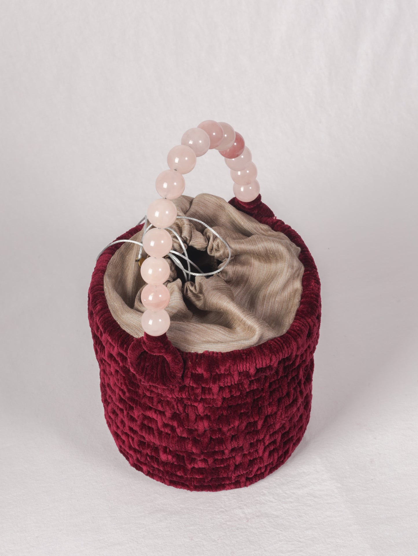 Benita Velvet Burgundy